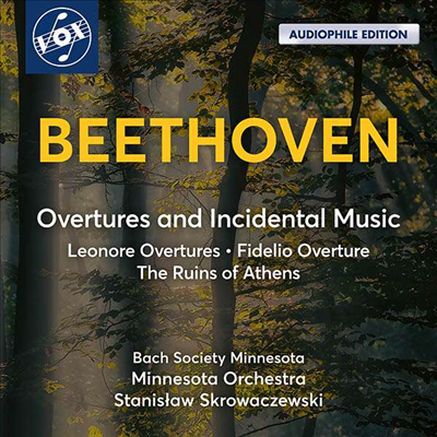 베토벤 서곡과 부수음악 모음 1집 (Beethoven: Overtures and Incidental Music)(CD) - Stanislaw Skrowaczewski