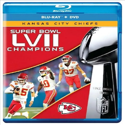 NFL Super Bowl LVII Champions: Kansas City Chiefs (NFL 슈퍼볼 57회 챔피언스: 캔자스시티 치프스)(한글무자막)(Blu-ray)