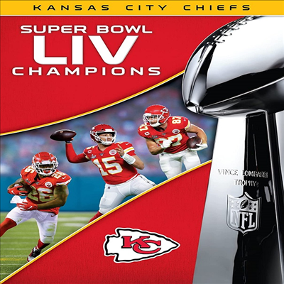 Super Bowl LIV Champions: Kansas City Chiefs (NFL 슈퍼볼 54회 챔피언스: 캔자스시티 치프스)(지역코드1)(한글무자막)(DVD)