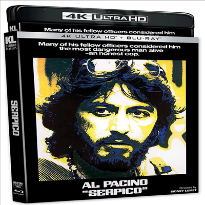 Serpico (50th Anniversary Edition) (형사 서피코) (1973)(한글무자막)(4K Ultra HD + Blu-ray)