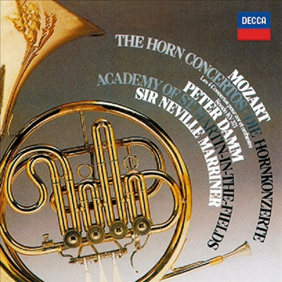 모차르트: 호른 협주곡 1-4번, 론도 (Mozart: Horn Concerto No.1 - 4, Rondo K.371) (일본 타워레코드 독점 한정반)(CD) - Peter Damm