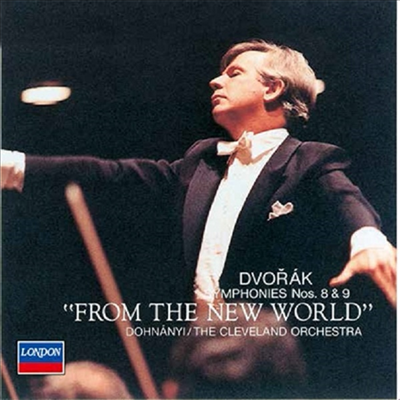 드보르작: 교향곡 8, 9번 '신세계' (Dvorak: Symphony No.8 & No.9 'New World') (일본 타워레코드 독점 한정반)(CD) - Christoph von Dohnanyi