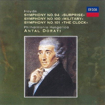 하이든: 교향곡 94, 100, 101번 (Haydn: Symphony No.94, 100, 101) (일본 타워레코드 독점 한정반)(CD) - Antal Dorati