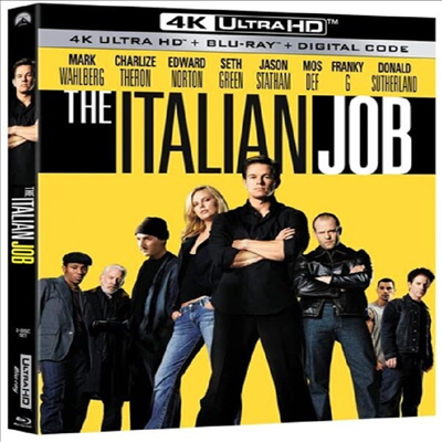 Italian Job (2003) (이탈리안 잡) (4K Ultra HD+Blu-ray)(한글무자막)