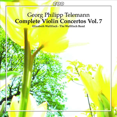 텔레만: 바이올린 협주곡 7집 (Telemann: Complete Violin Concertos Vol.7)(CD) - Elisabeth Wallfisch