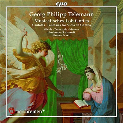 텔레만: 칸타타 (Telemann: Cantatas)(CD) - Simone Eckert