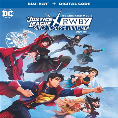 Justice League X RWBY: Super Heroes &amp; Huntsmen - Part One (저스티스 리그 X RWBY) (2023)(한글무자막)(Blu-ray)