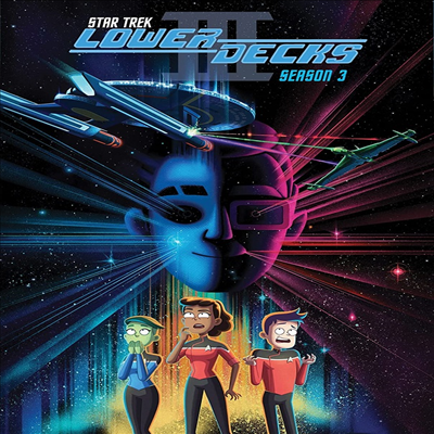 Star Trek: Lower Decks - Season 3 (스타 트랙: 로어 덱스 - 시즌 3) (2022)(지역코드1)(한글무자막)(DVD)