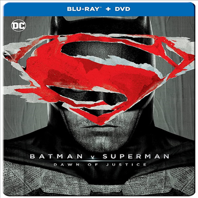 Batman V Superman: Dawn Of Justice (Ultimate Edition) (배트맨 대 슈퍼맨: 저스티스의 시작) (2016)(Steelbook)(한글무자막)(Blu-ray)