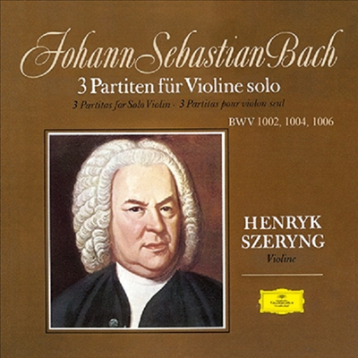 바흐: 무반주 바이올린 파르티타 1-3번 (Bach: Partita for Solo Violin No.1 -3, BWV1002, 1004, 1006) (일본 타워레코드 독점 한정반)(CD) - Henryk Szeryng