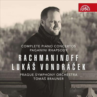 라흐마니노프: 피아노 협주곡 1 - 4번 & 파가니니 광시곡 (Rachmaninov: Piano Concertos & Paganini Rhapsody) (2CD) - Lukas Vondracek