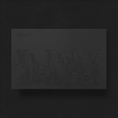 어거스트 디/슈가 (Agust D/Suga Of BTS) - D-Day (Version 01) (CD)