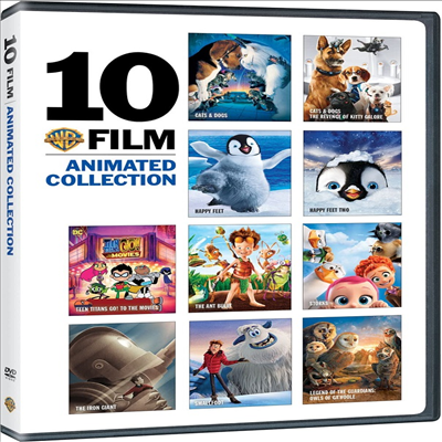 WB 10-Film Animated Collection (워너 브라더스 10 필름 애니메이티드 컬렉션)(지역코드1)(한글무자막)(DVD)