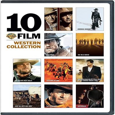 WB 10-Film Western Collection (워너 브라더스 10 필름 웨스턴 컬렉션)(지역코드1)(한글무자막)(DVD)