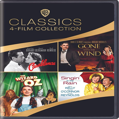 WB Classics 4-Film Collection (워너 브라더스 클래식스 4 필름 컬렉션)(지역코드1)(한글무자막)(DVD)