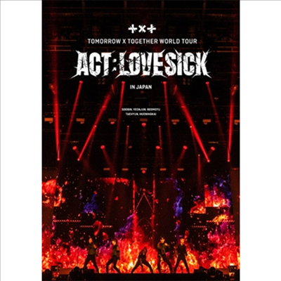 투모로우바이투게더 (TXT) - Act : Lovesick In Japan (2Blu-ray)(Blu-ray)(2023)