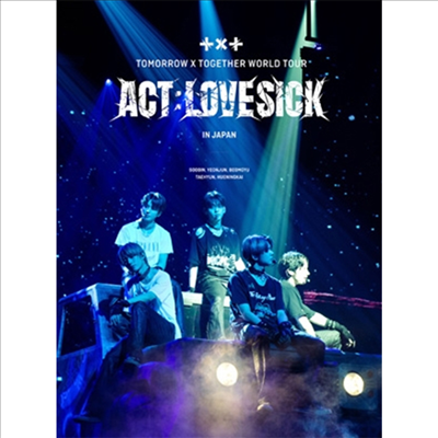 투모로우바이투게더 (TXT) - Act : Lovesick In Japan (지역코드2)(2DVD) (초회한정반)
