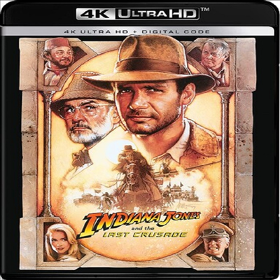 Indiana Jones &amp; The Last Crusade (인디아나 존스: 최후의 성전) (4K Ultra HD)(한글무자막)
