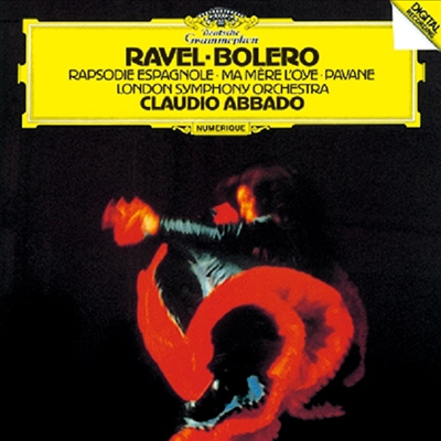 라벨: 볼레로, 파반느, 스페인 광시곡 (Ravel: Orchestral Music) (일본 타워레코드 독점 한정반)(CD) - Claudio Abbado