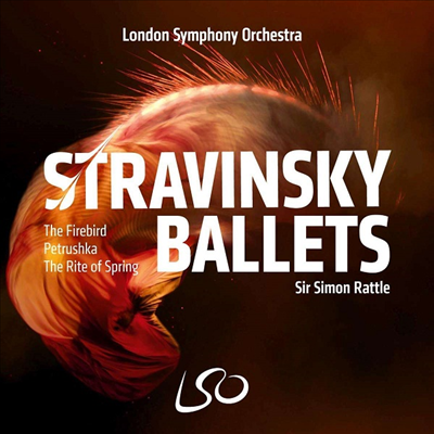 스트라빈스키: 불새, 페트루슈카 & 봄의 제전 (Stravinsky: The Firebird, Petruskha & The Rite Of Spring) (2SACD Hybrid) - Simon Rattle