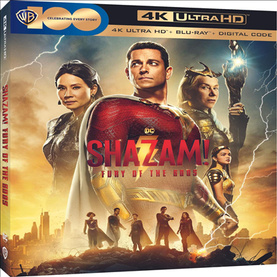 Shazam! Fury Of Gods (샤잠! 신들의 분노) (한글무자막)(4K Ultra HD+Blu-ray)
