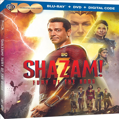 Shazam! Fury Of Gods (샤잠! 신들의 분노) (한글무자막)(Blu-ray+DVD)