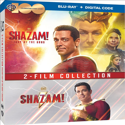 Shazam! 2-Film Collection (샤잠!/샤잠! 신들의 분노)(한글무자막)(Blu-ray)