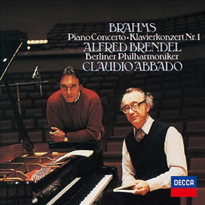 브람스: 피아노 협주곡 1번, 베버: 소협주곡 (Brahms: Piano Concerto No.1, Weber: Konzertstuck Op.79) (일본 타워레코드 독점 한정반)(CD) - Alfred Brendel