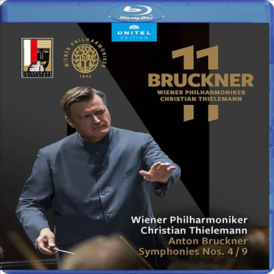 브루크너 11 에디션 5집 - 교향곡 4 &amp; 9번 (Bruckner 11 Edition Vol.5 - Symphonies Nos.4 &amp; 9) (한글자막)(Blu-ray) (2023) - Christian Thielemann