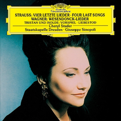 R. 슈트라우스 : 네 개의 마지막 노래, 바그너 : 베젠동크 가곡집 (R. Strauss : Four Last Songs, Wagner : Five Poems for Female Voice, Tristan And Isolde) (일본 타워레코드 독점 한정반)(CD) - Cheryl Studer