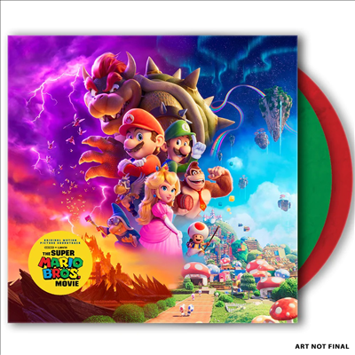 O.S.T. - Super Mario Bros. Movie (슈퍼 마리오 브라더스) (Soundtrack)(Ltd)(Colored 2LP)