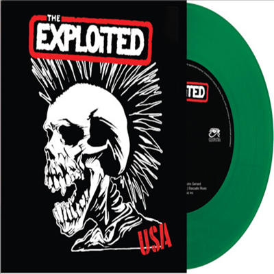 Exploited - USA (Green 7 inch Single LP)