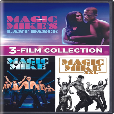 Magic Mike (2012) / Magic Mike XXL (2015) / Magic Mike's Last Dance (2023) (매직 마이크 3부작)(지역코드1)(한글무자막)(DVD)