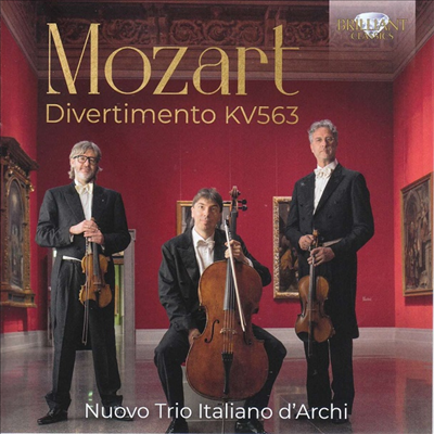 모차르트: 디베르티멘토 &amp; 슈베르트: 현악 삼중주 (Mozart: Divertimento Kv563 &amp; Schubert: String Trio In B Flat Major, D471)(CD) - Nuovo Trio Italiano d&#39;Archi