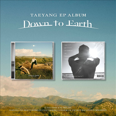 태양 (TAEYANG) - Down To Earth (EP)(미국빌보드집계반영)(CD)