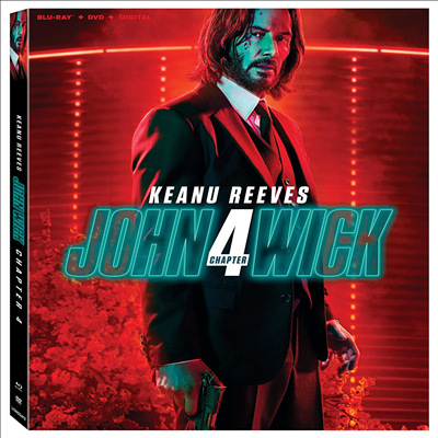 John Wick: Chapter 4 (존 윅 4) (한글무자막)(Blu-ray+DVD)