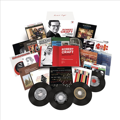 로버트 크래프트 컬럼비아 앨범 컬렉션 (Robert Craft - The Complete Columbia Album Collection) (44CD Boxset) - Robert Craft