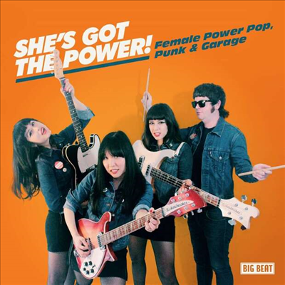 Various Artists - She&#39;s Got The Power: Female Power Pop, Punk &amp; Garage (CD)