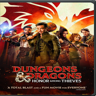Dungeons & Dragons: Honor Among Thieves (던전 앤 드래곤: 도적들의 명예) (2023)(지역코드1)(한글무자막)(DVD)