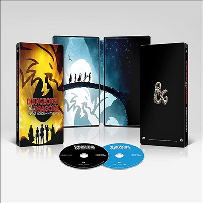 Dungeons & Dragons: Honor Among Thieves (던전 앤 드래곤: 도적들의 명예) (2023)(Steelbook)(한글무자막)(4K Ultra HD)