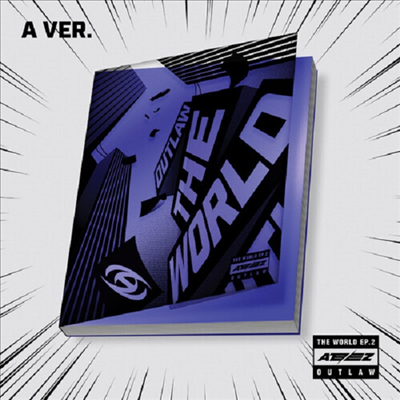 에이티즈 (Ateez) - World EP.2 : Outlaw (A Ver.)(미국반 독점 포토카드 랜덤)(미국빌보드집계반영)(CD)