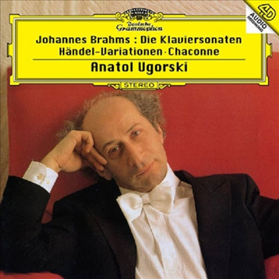 브람스: 피아노 소나타 1-3번, 헨델 변주곡, 샤콘느 (Brahms: Piano Sonatas No.1-3, Handel Variation, Chaconne) (일본 타워레코드 독점 한정반)(2CD) - Anatol Ugorski