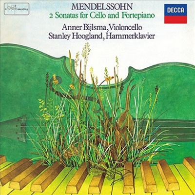 멘델스존: 첼로 소나타 1 & 2번 (Mendelssohn: 2 Sonatas For Cello And Fortepiano) (일본 타워레코드 독점 한정반)(2CD) - Anner Bijlsma