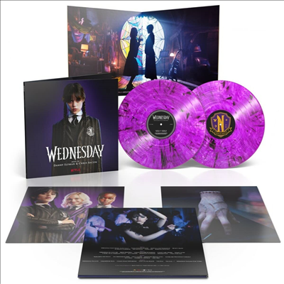 Danny Elfman &amp; Chris Bacon - Wednesday (웬즈데이) (A Netflix Original Series)(Soundtrack)(Ltd)(Colored 2LP)