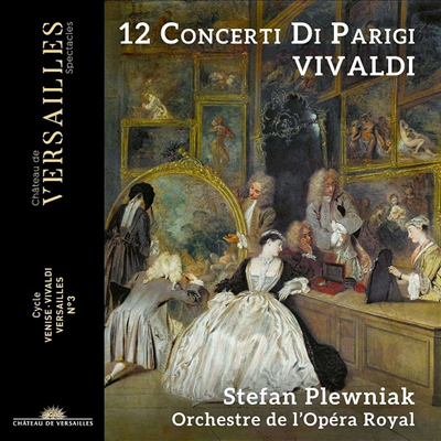 비발디: 12개의 파리 협주곡 (Vivaldi: 12 Concerti Di Parigi)(Digipack)(CD) - Stefan Plewniak