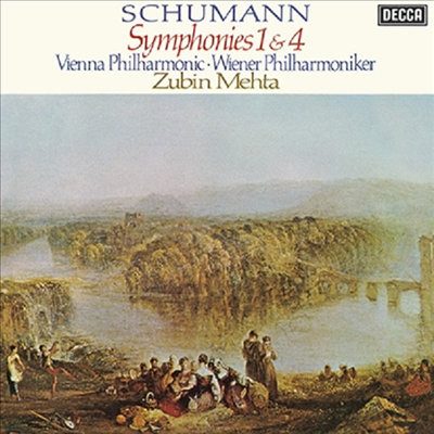 슈만: 교향곡 1-4번, 서곡 (Schumann: Symphony No.1-4, Overtures) (일본 타워레코드 독점 한정반)(2CD) - Zubin Mehta