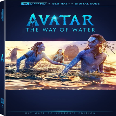 Avatar: The Way Of Water (아바타: 물의 길) (4K Ultra HD+Blu-ray)(한글무자막)