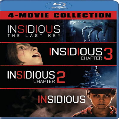 Insidious: 4-Movie Collection (인시디어스: 4 무비 컬렉션)(한글무자막)(Blu-ray)