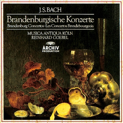 바흐: 브란덴부르크 협주곡 1-6번, 삼중 협주곡 (Bach: 6 Brandenburg Concertos, Triple Concerto) (일본 타워레코드 독점 한정반)(2CD) - Reinhard Goebel