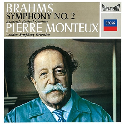 브람스: 교향곡 2번, 대학 축전 서곡, 비극적 서곡 (Brahms: Symphony No.2, Academic Festival Overture, Tragic Overture) (SACD Hybrid)(일본 타워레코드 독점 한정반) - Pierre Monteux